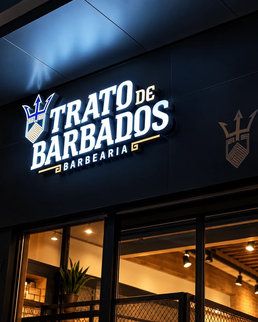 fachada e entrada da Trato de Barbados